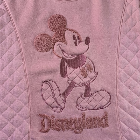 Disneyland Pink Cropped Sweater. S - Picture 2 of 4